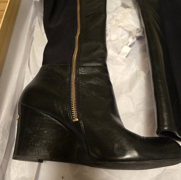 michael kors bromley wedge boots - Picture 4 of 12